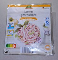 Lyoner geschnitten