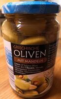 Griechische Oliven mit Mandeln