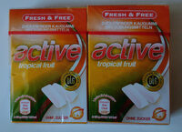 Active tropical fruit