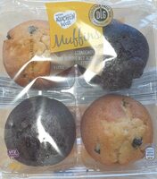 Muffins Stracciatella und Schoko