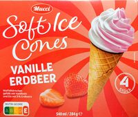 Soft Ice Cones - Vanille-Erdbeer