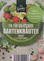 Fix für salatsauce Gartenkraüter