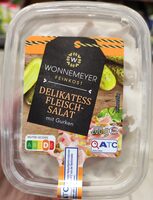 Delikatess-Fleischsalat mit Gurken