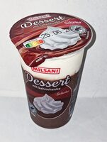 Dessert mit Sahnehaube - Schoko