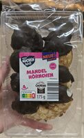 Feine Kleinkuchen Mandelhörnchen
