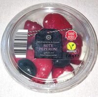 Mediterrane Antipasti - Rote Peperoni