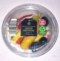 Mediterrane Antipasti - Grüne Peperoni