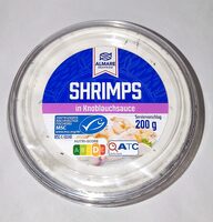 Shrimps in Knoblauchsauce