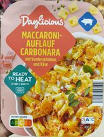 Maccaroni-Auflauf - Carbonara