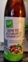 Creme mit "Aceto Balsamico di Modena I.G.P."
