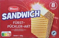 Sandwich-Eis - Fürst-Pückler-Art