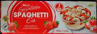 Spezialitätenbecher - Spaghetti-Eis