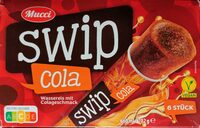 ALDI EIS MUCCI Swip Cola je 6 Stück 1.99€ 6x110-ml-Packung Liter = 3.02€ Tiefkühlprodukt