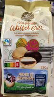Fein gefüllte Waffel Eier