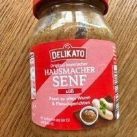 Süßer bayrischer Hausmacher Senf