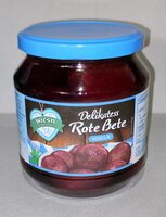 Rote Beete in Kugeln