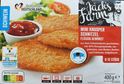 Mini knusper Schnitzel