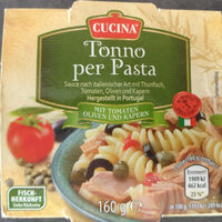 Tonno per Pasta Taten, Oliven, Kapern