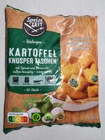 Kartoffel-Knuspertaschen - Spinat & Mozzarella