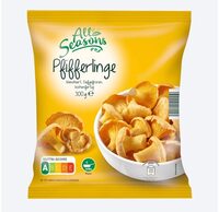 ALDI ALL SEASONS Tk- PILZE Pfifferlinge 300g 3.99€ 1kg 13.30€