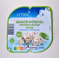Snack-Würfel ohne Öl - Hirtenkräuter