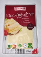 Käse-Aufschnitt Edamer, Tilsiter, Emmentaler