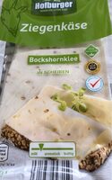 Ziegenkäse in Scheiben - Bockshornklee