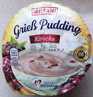 Grießpudding - Kirsche