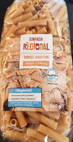Dinkel-Rigatoni
