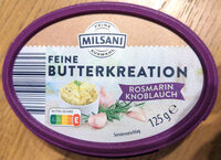Feine Butterkreation Rosmarin-Knoblauch