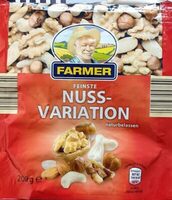 Nuss-Variation naturbelassen