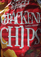Gebackene Chips, Paprika Geschmack