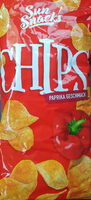 Kartoffelchips mit Paprika-Geschmack