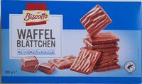 WAFEL BLÄTCHEN mit Volmilchschokolade