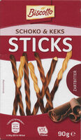 Schoko & Keks Sticks Zartbitter