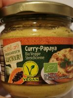 Brotaufstrich Curry-Papaya