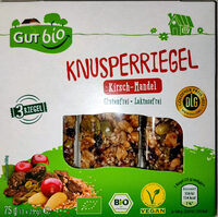 Knusperriegel Kirsch-Mandel