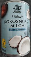 Kokosmilch fettreduziert