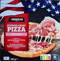 Stuffed Crust Pizza - Salami