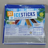 32 Icesticks zum Einfrieren