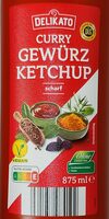 Curry-Gewürzketchup - scharf