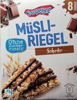 Müsliriegel ohne Zuckerzusatz - Schoko