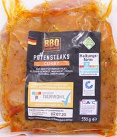 Putensteaks Curry
