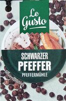 Pfeffermühle mit Keramikmahlwerk - Schwarzer Pfeffer