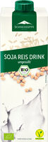 Soja Reis Drink Ungesußt