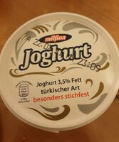 Joghurt 3,5% Fett türkischer Art