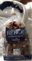 Erdnussberge mit Vollmilchschokolade