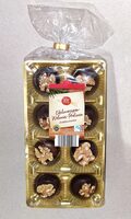 Edelmarzipan-Walnuss-Pralinen Zartbitterschokolade