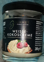 Weisse Kokoscreme