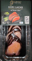 Nori-Lachs mit Wasabi Sauce
